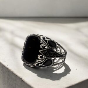 Men's Oxidised Ring