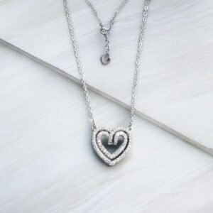 Corazon - 925 Silver Chain with a Pendant for Women