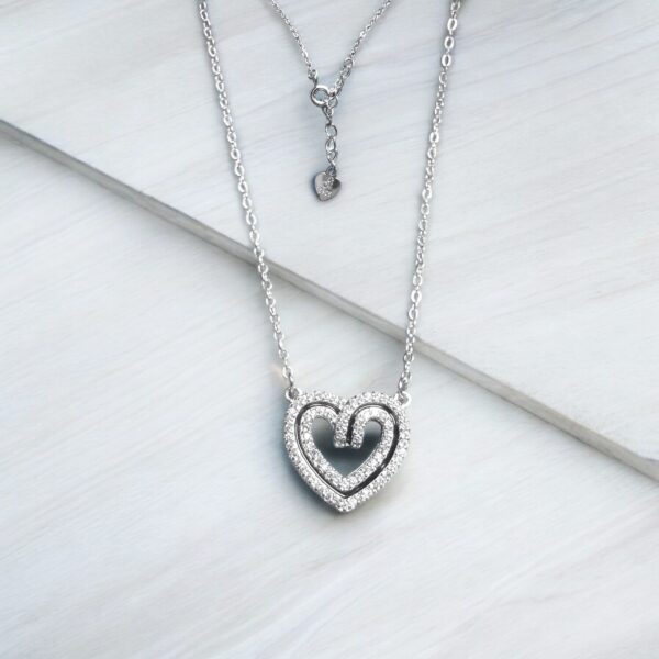 Corazon - 925 Silver Chain with a Pendant for Women