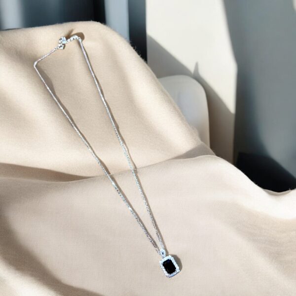 Blue Empress - 925 Silver Womens's Chain with Pendant - Image 2