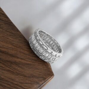 Intricate - 925 Silver Luxurious Men's Ring