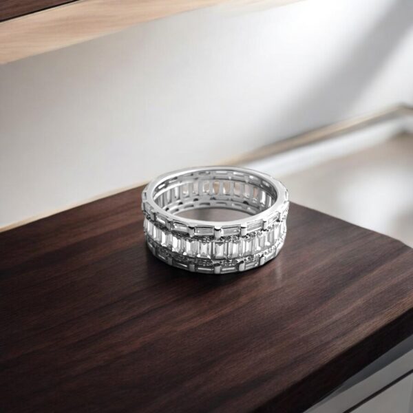 Intricate - 925 Silver Luxurious Men's Ring - Image 2