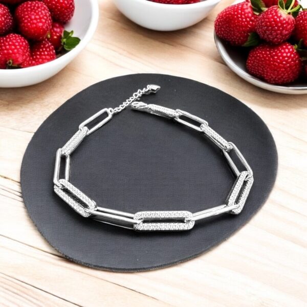 Aether - 925 Silver Unisex Bracelet - Image 2