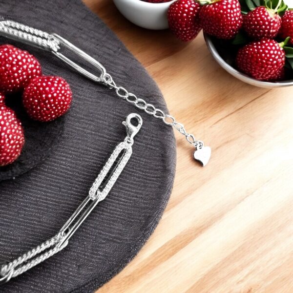 Aether - 925 Silver Unisex Bracelet - Image 4