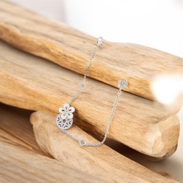 Phool - 925 Silver Women's bracelet - Image 2