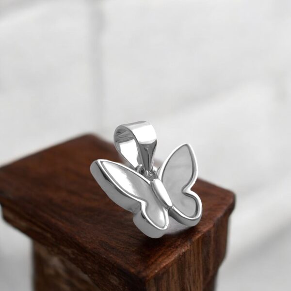 Sterling Wings - 925 Silver Women's Pendant with Earrings - Image 2
