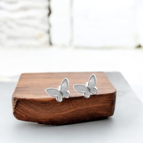 Sterling Wings - 925 Silver Women's Pendant with Earrings - Image 3