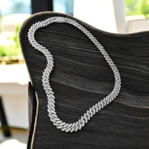 Titanium Blaze - 925 Silver Cuban Neck Chain for Mens