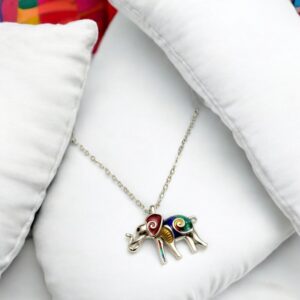 Gajendra - 925 Silver Chain with Pendant for Women