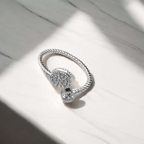 Sitara - 925 Silver Ring for Her - Image 3