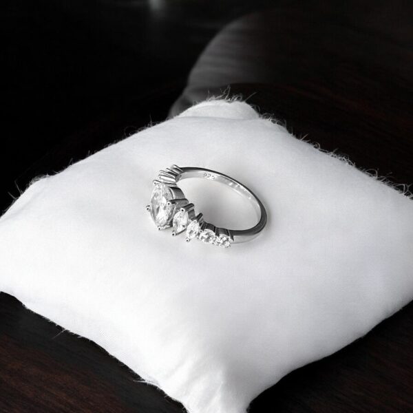 Majestic Trio - 925 Sterling Silver Ring for Her - Image 4