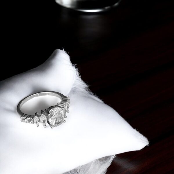 Majestic Trio - 925 Sterling Silver Ring for Her - Image 2