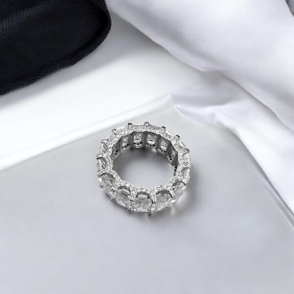 Axel - 925 Silver Solitaire Unisex Band - Image 3