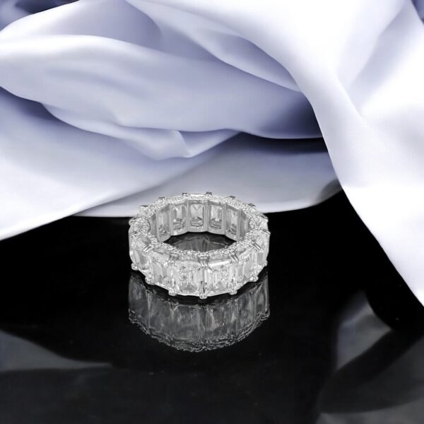Axel - 925 Silver Solitaire Unisex Band - Image 2