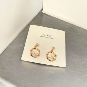 Elegance Earrings - 925 Silver Pair of Earrings foo Women